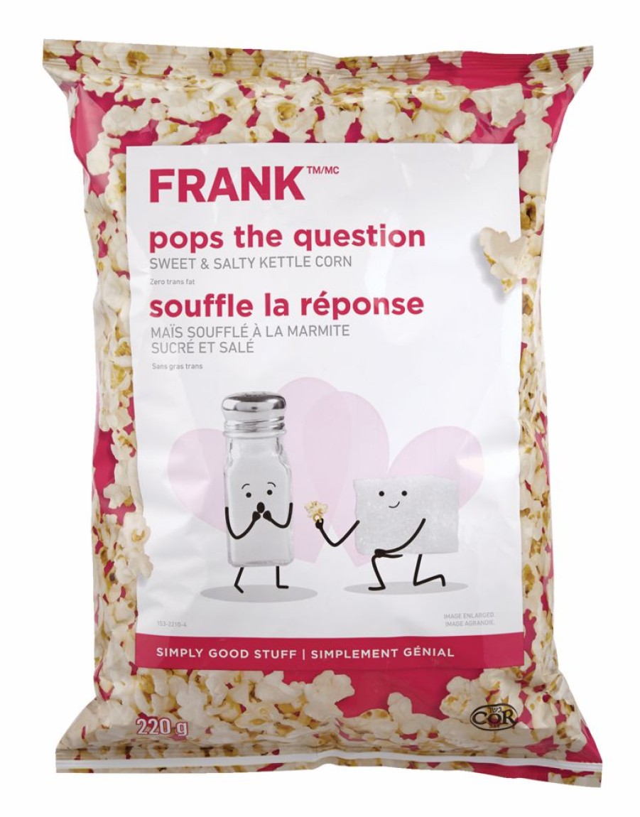 Home & Pets * | Frank Sweet & Salty Popcorn, 220-G