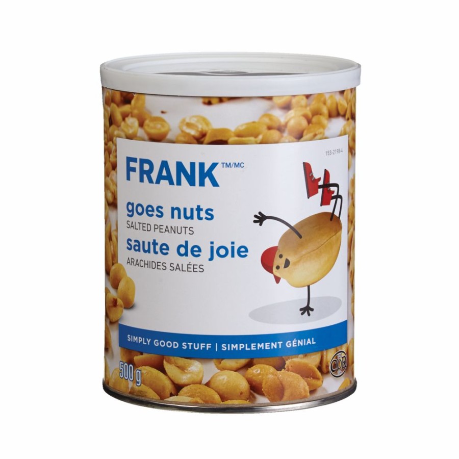 Home & Pets * | Frank Salted Peanuts Tin, 500-G