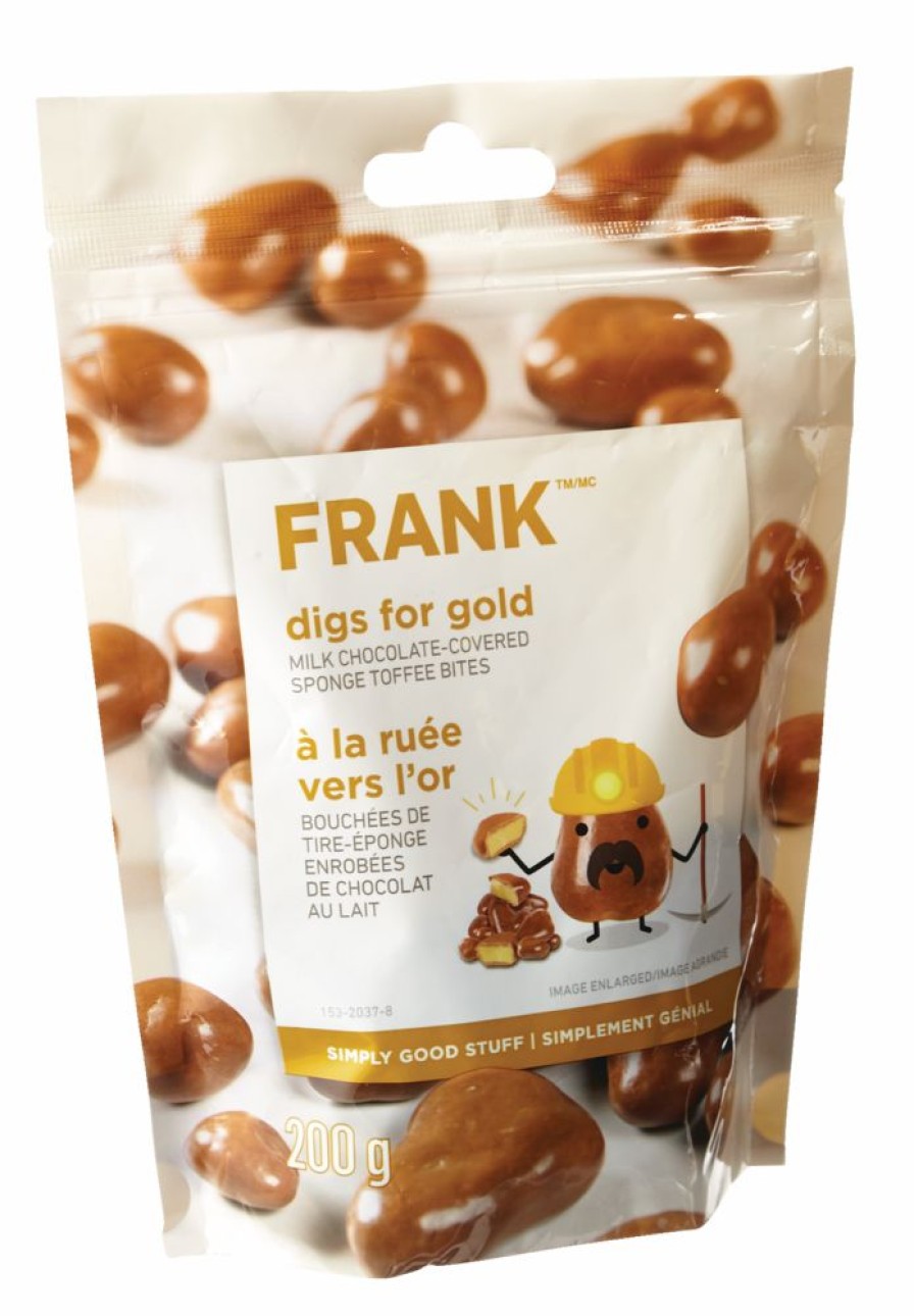 Home & Pets * | Frank Milk Chocolate Covered Sponge Toffee Bites, 200-G