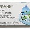 Home & Pets * | Frank Large Swift-Tie Recycling Bags, Blue Transparent, 30-Pk, 90-L