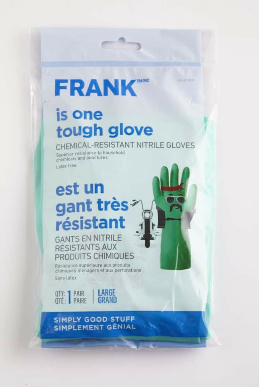 Home & Pets * | Frank Chemical Resistant Latex Free Nitrile Gloves, Large, 1-Pair