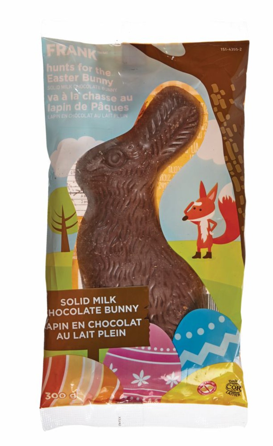 Home & Pets * | Frank Hunts For The Easter Bunny Solid Milk Chocolate Bunny, 300-G