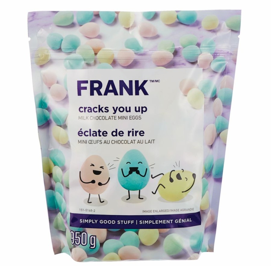 Home & Pets * | Frank Cracks You Up Milk Chocolate Mini Eggs, 950-G