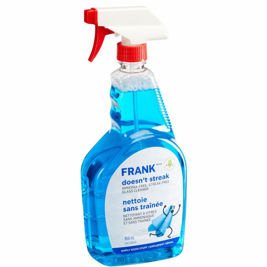 Home & Pets * | Frank Ammonia-Free Glass And Window Cleaner Spray, 950-Ml