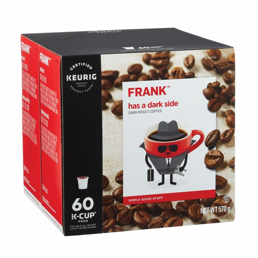 Home & Pets * | Keurig Frank Dark Roast K-Cup Coffee Pods, 570-G, 60-Pk