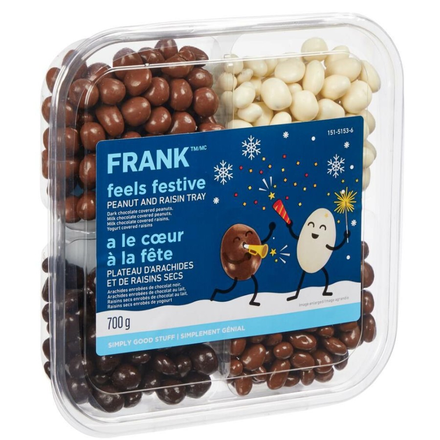 Christmas * | Frank Covered Rasins & Chocolate Tray, 700-G