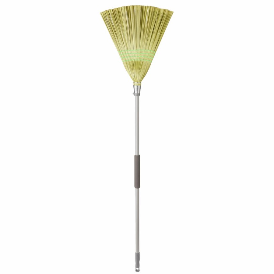 Home & Pets * | Frank Poly Corn Broom With Wood Handle