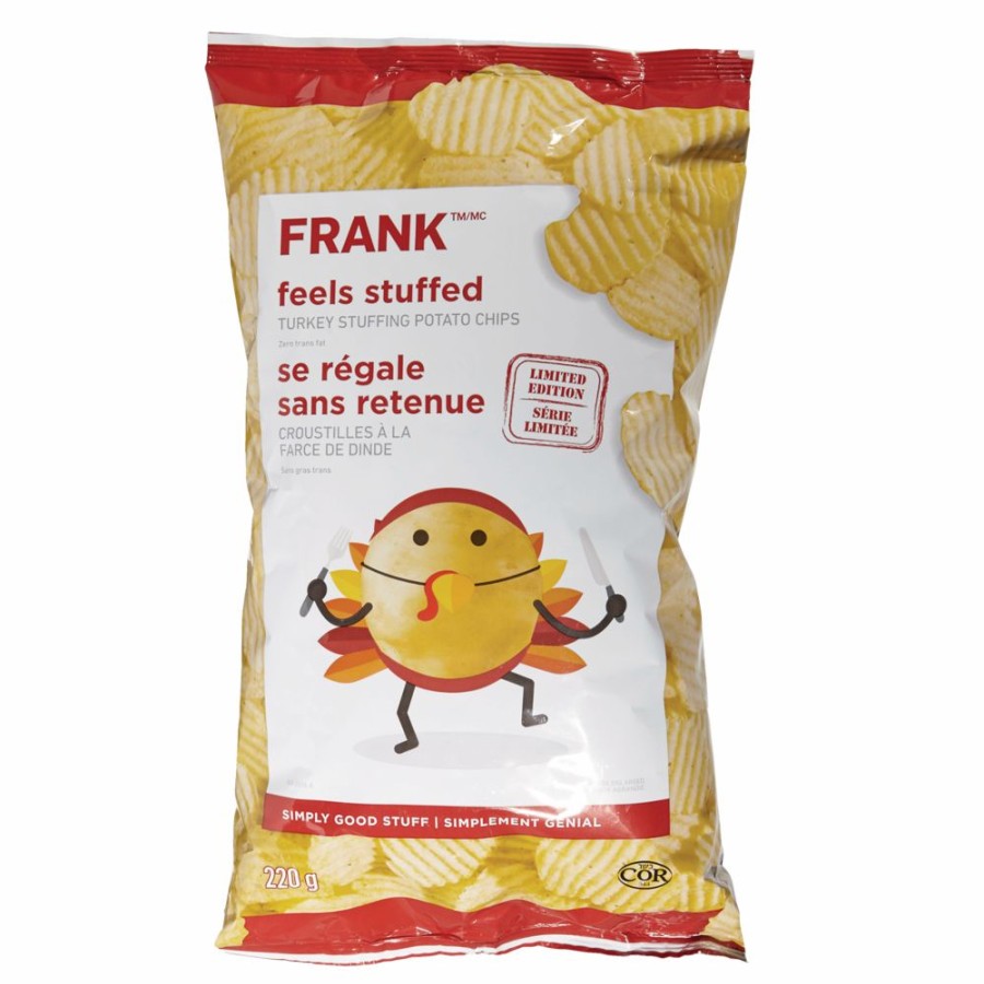 Home & Pets * | Frank Turkey Stuffing Potato Chips, 200-G