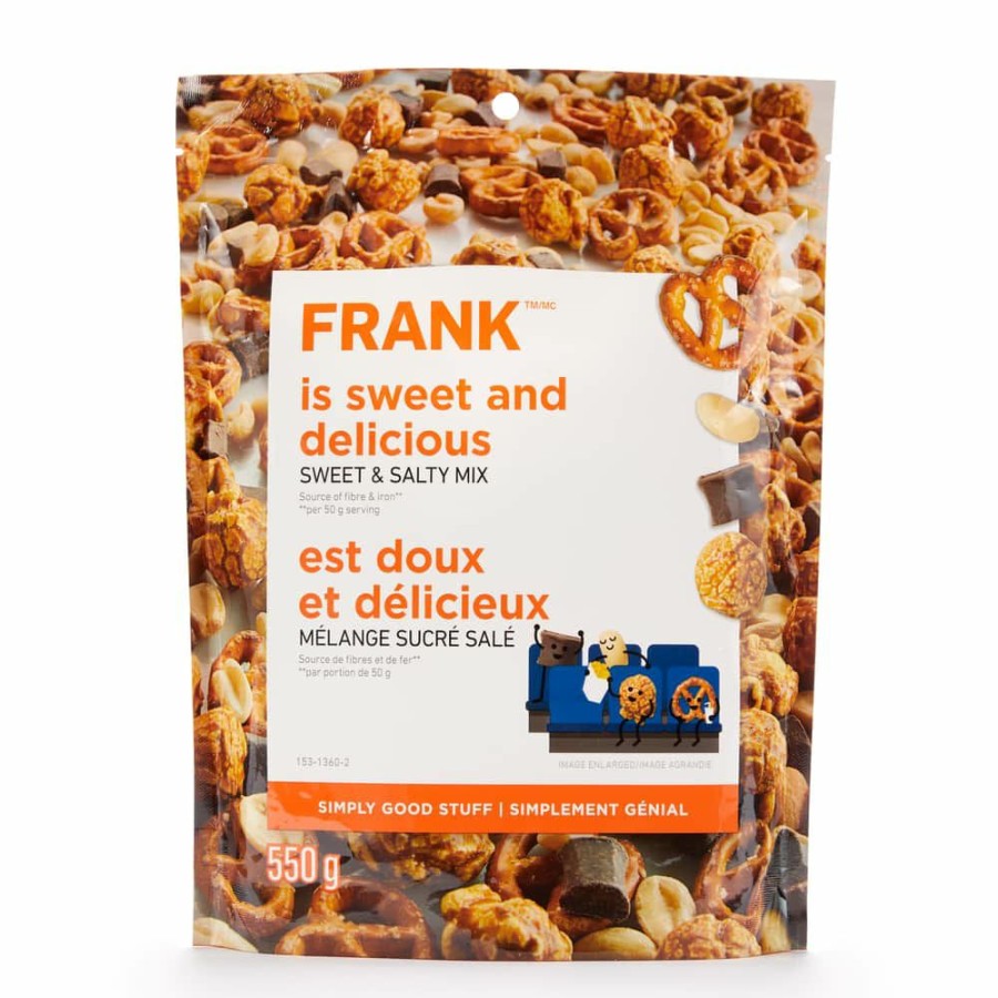 Home & Pets * | Frank Sweet & Salty Snack Mix, 550-G