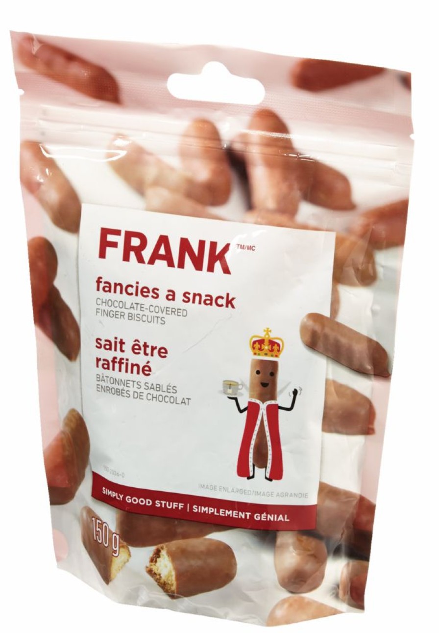 Home & Pets * | Frank Chocolate Covered Finger Biscuits, 150-G