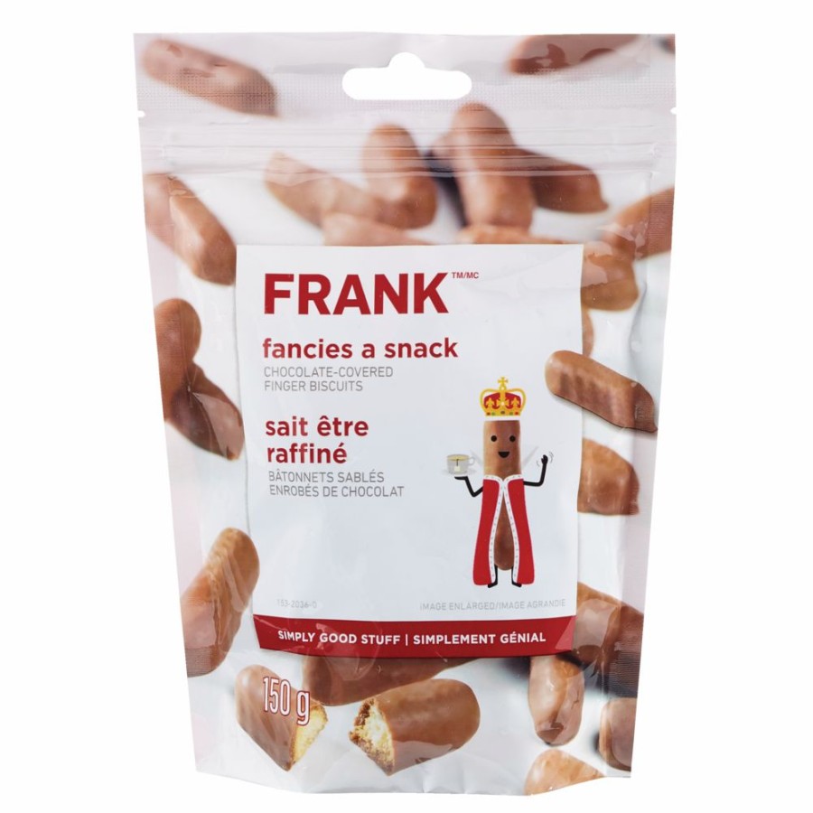 Home & Pets * | Frank Chocolate Covered Finger Biscuits, 150-G