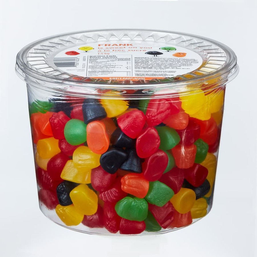 Home & Pets * | Frank Jujubes Candy Tub, 1.5-Kg