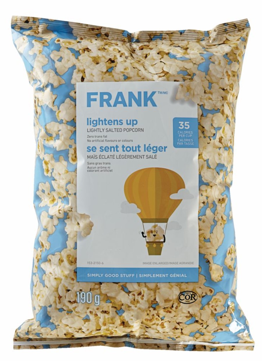 Home & Pets * | Frank Lightly Salted Popcorn, 190-G