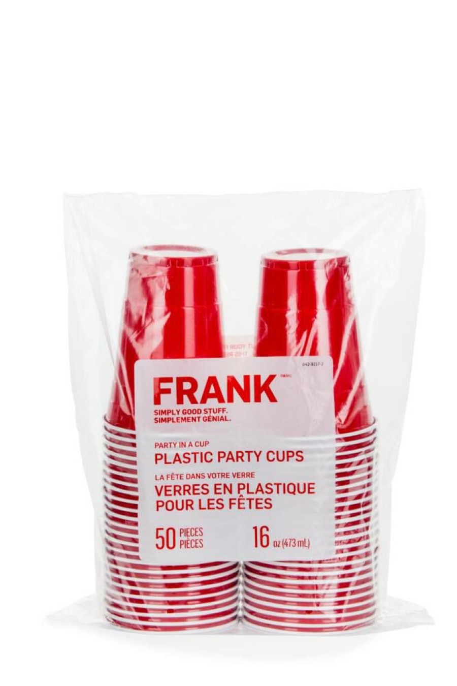 Home & Pets * | Frank Plastic Party Cups, 473-Ml, 50-Pk