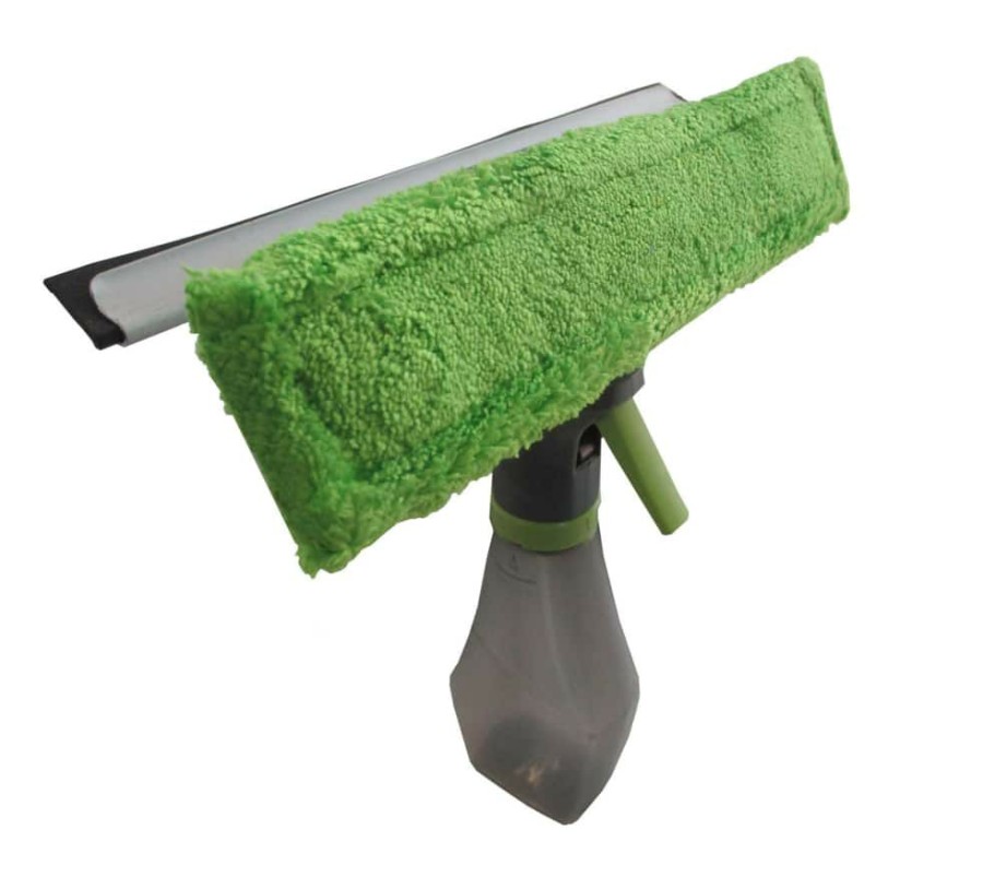 Home & Pets * | Frank Lightweight Short Handle Window Washer / Squeegee With Spray Bottle