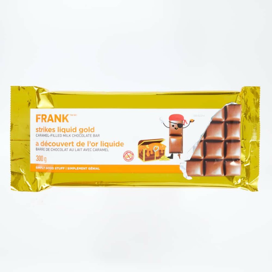 Home & Pets * | Frank Caramel Filled Milk Chocolate Bar, 300-G