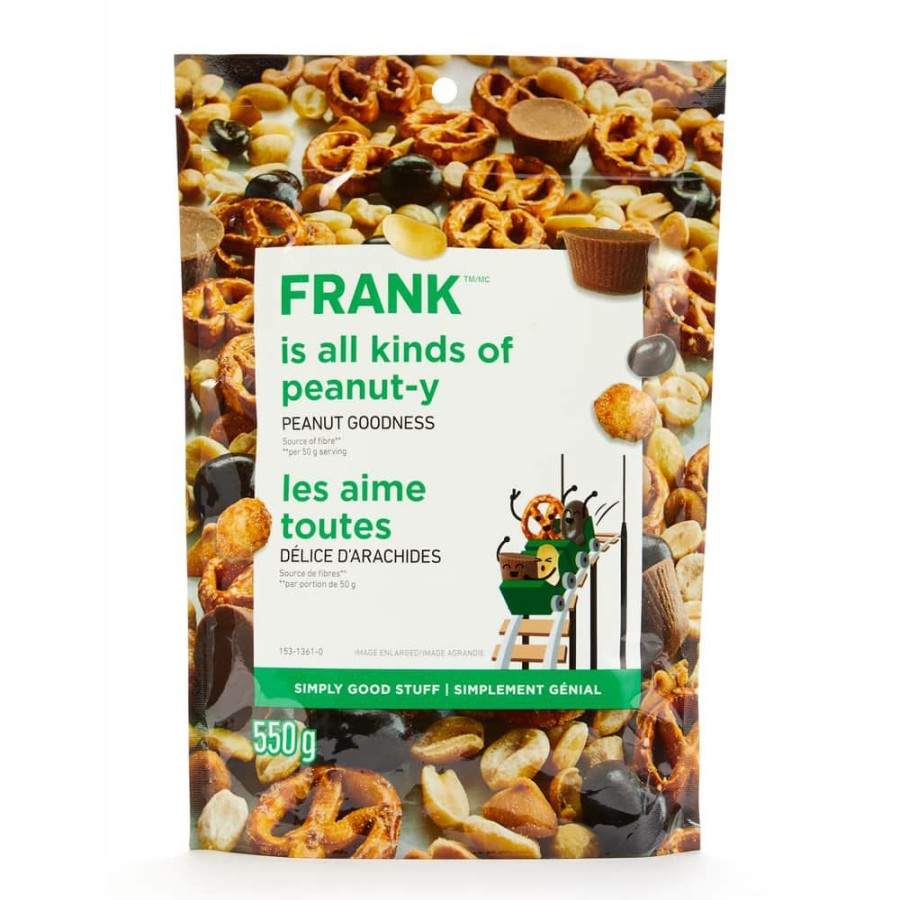 Home & Pets * | Frank Peanut Goodness Snack Mix, 550-G