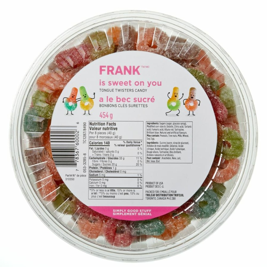 Home & Pets * | Frank Sour Key Candy Tub, 454-G