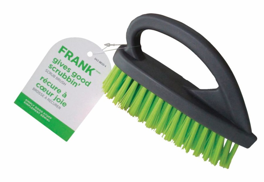 Home & Pets * | Frank Multi-Purpose Scrub Brush With Angled & Stiff Fibre Bristles