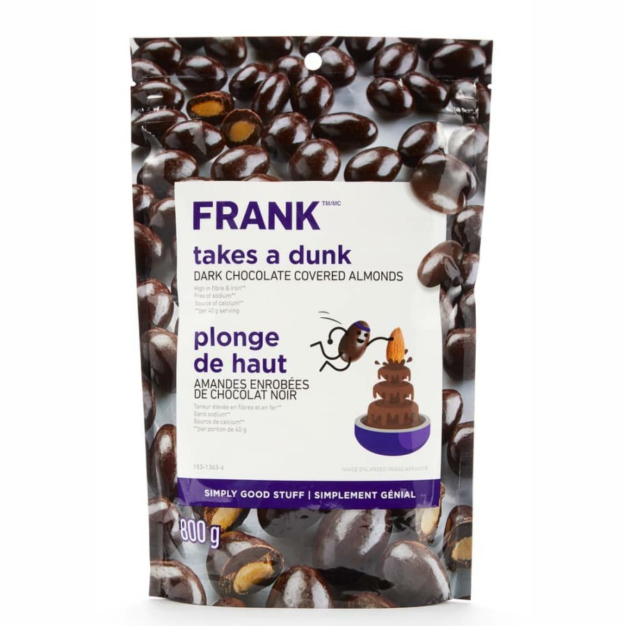 Home & Pets * | Frank Dark Chocolate Covered Almonds, 800-G