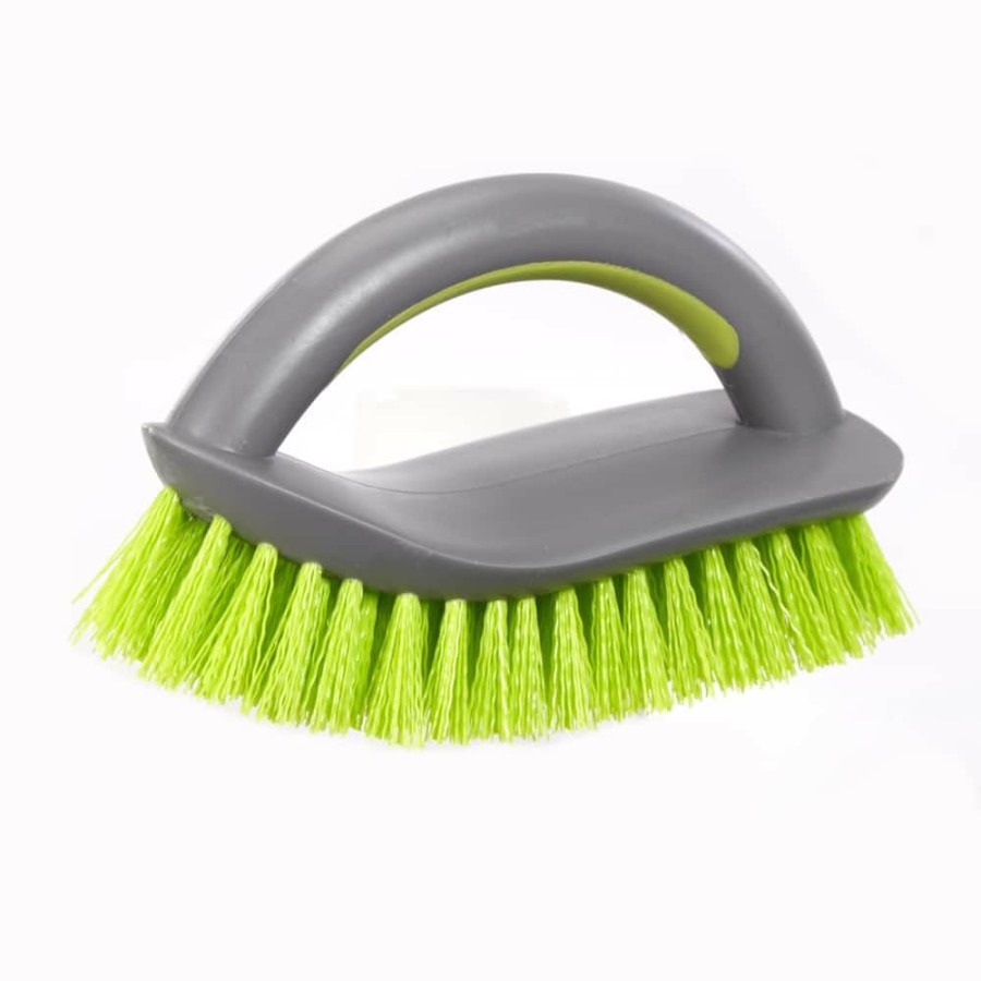 Home & Pets * | Frank Angle Tip Scrub Brush With Easy To Grip Handle