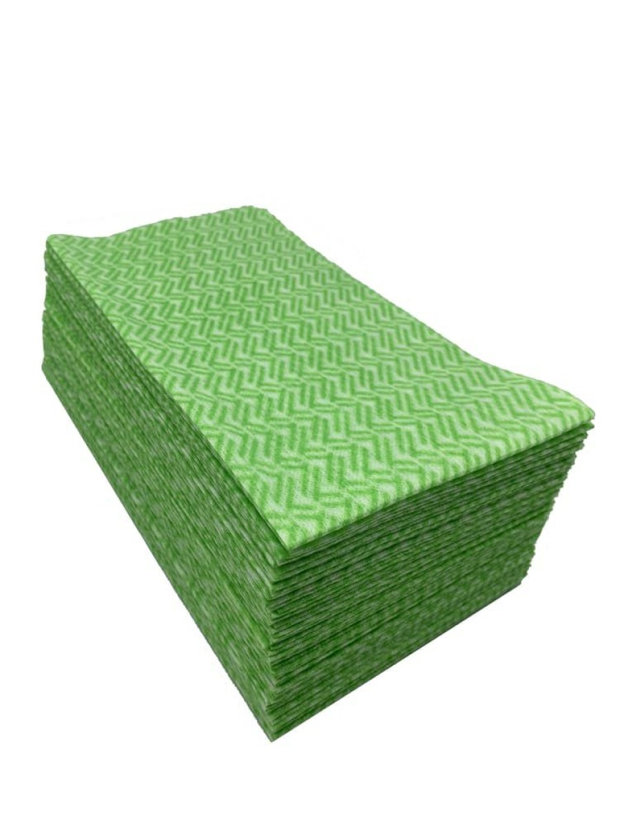 Home & Pets * | Frank All-Purpose Machine Washable Cleaning Cloths, Green, 60-Pk