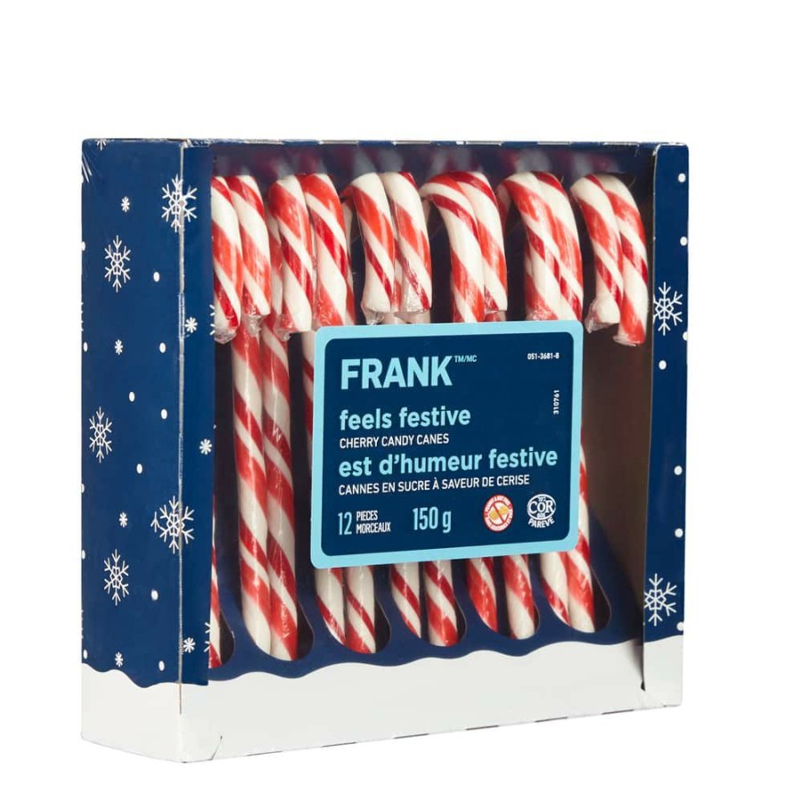 Home & Pets * | Frank Cherry Candy Canes, 12-Pk, 150-G