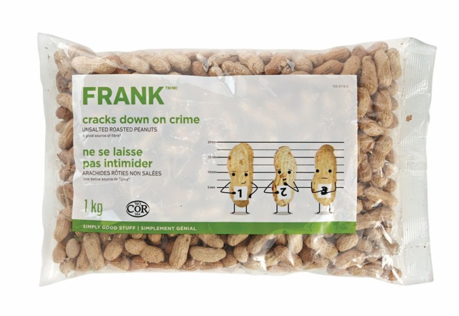 Home & Pets * | Frank In-Shell Unsalted Roasted Peanuts, 1-Kg