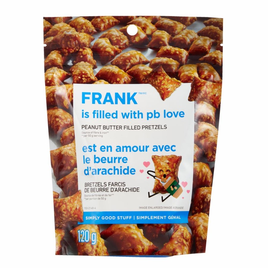 Home & Pets * | Frank Peanut Butter Filled Pretzels, 120-G