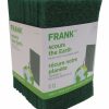 Home & Pets * | Frank Heavy-Duty Scouring Pads / Scrub Sponges, 12-Pk