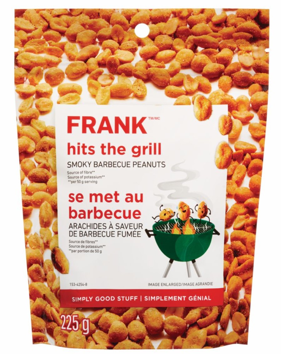 Home & Pets * | Frank Smokey Barbecue Peanuts, 225-G