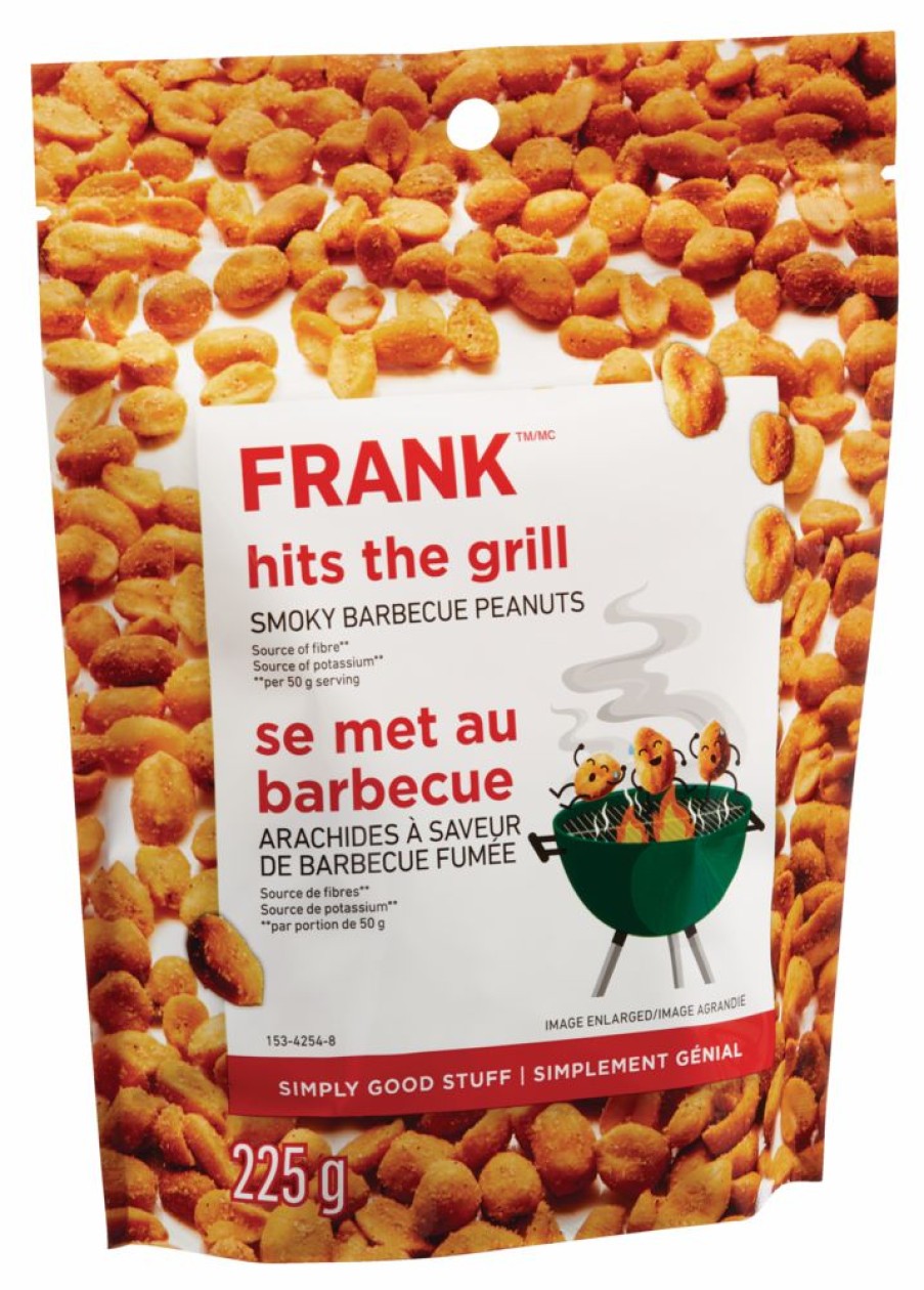 Home & Pets * | Frank Smokey Barbecue Peanuts, 225-G