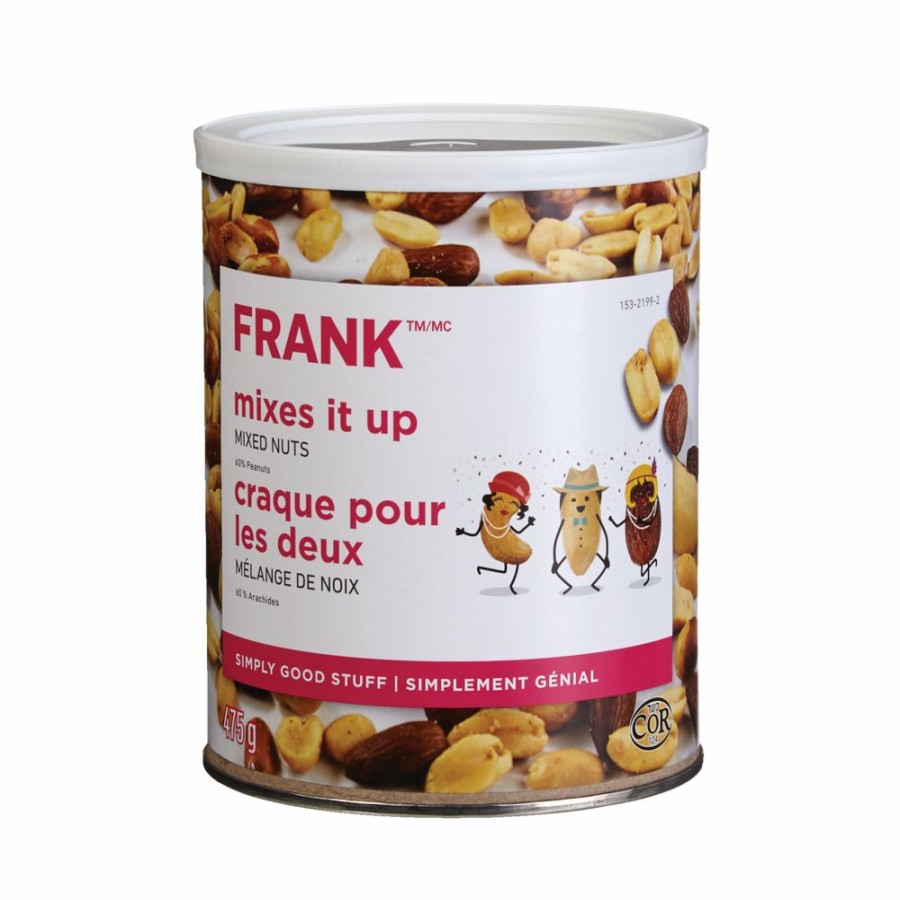 Home & Pets * | Frank Mixed Nuts Tin, 475-G