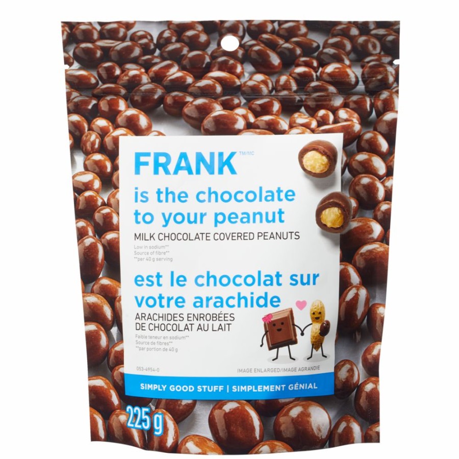 Home & Pets * | Frank Milk Chocolate Covered Peanuts, 225-G