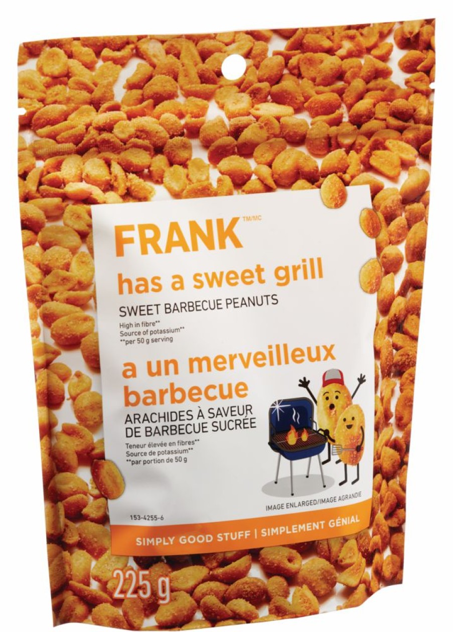 Home & Pets * | Frank Sweet Barbecue Peanuts, 225-G