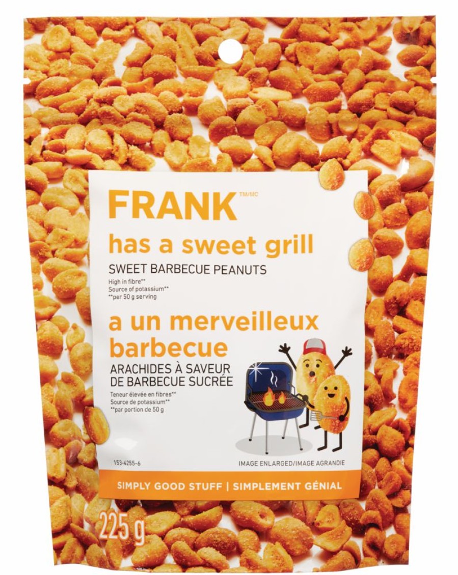 Home & Pets * | Frank Sweet Barbecue Peanuts, 225-G