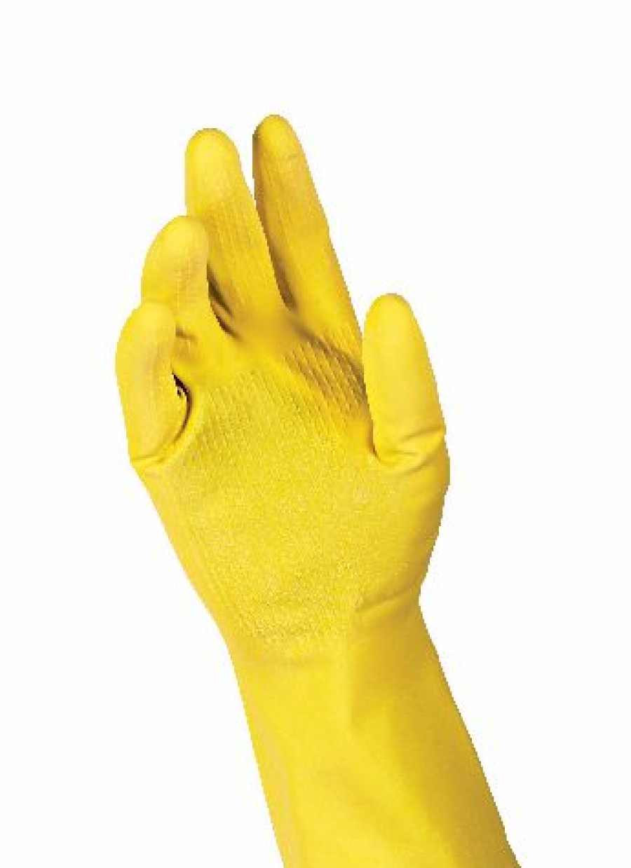 Home & Pets * | Frank Latex Gloves, Flock Lined, Assorted Sizes, 1-Pair