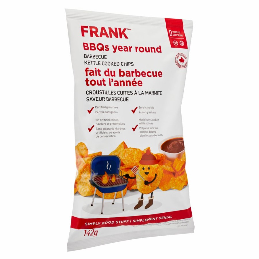 Home & Pets * | Frank Bbq Kettle Chips, 142-G