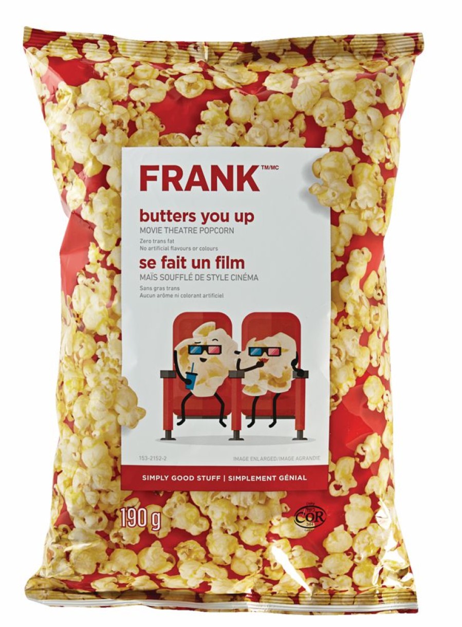 Home & Pets * | Frank Movie Theatre Butter Popcorn, 190-G